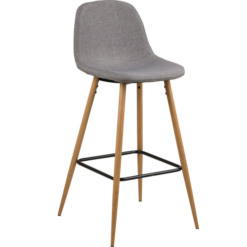 BARSKI STOL, svetlo siva