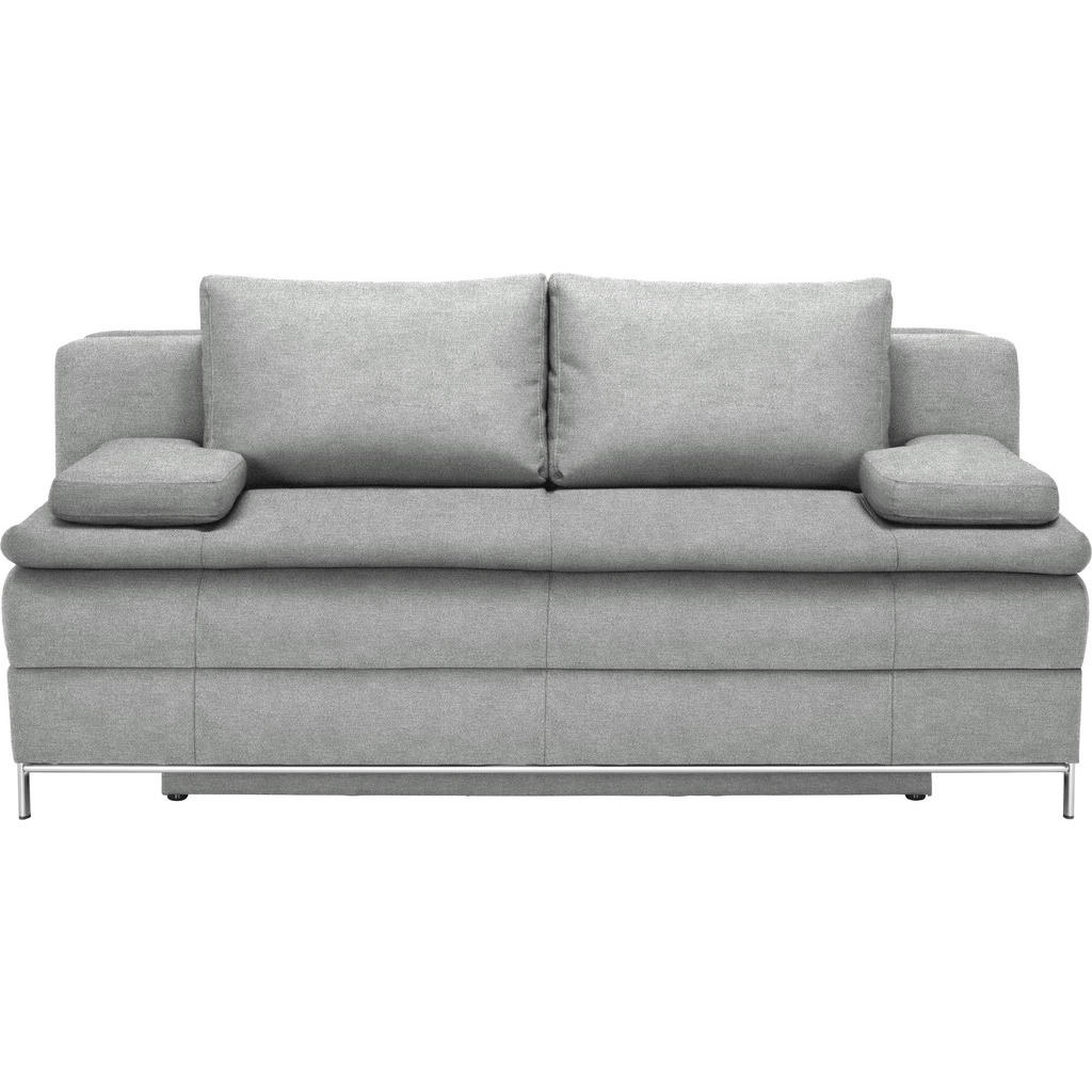 BOXSPRING ZOFA, svetlo siva tekstil