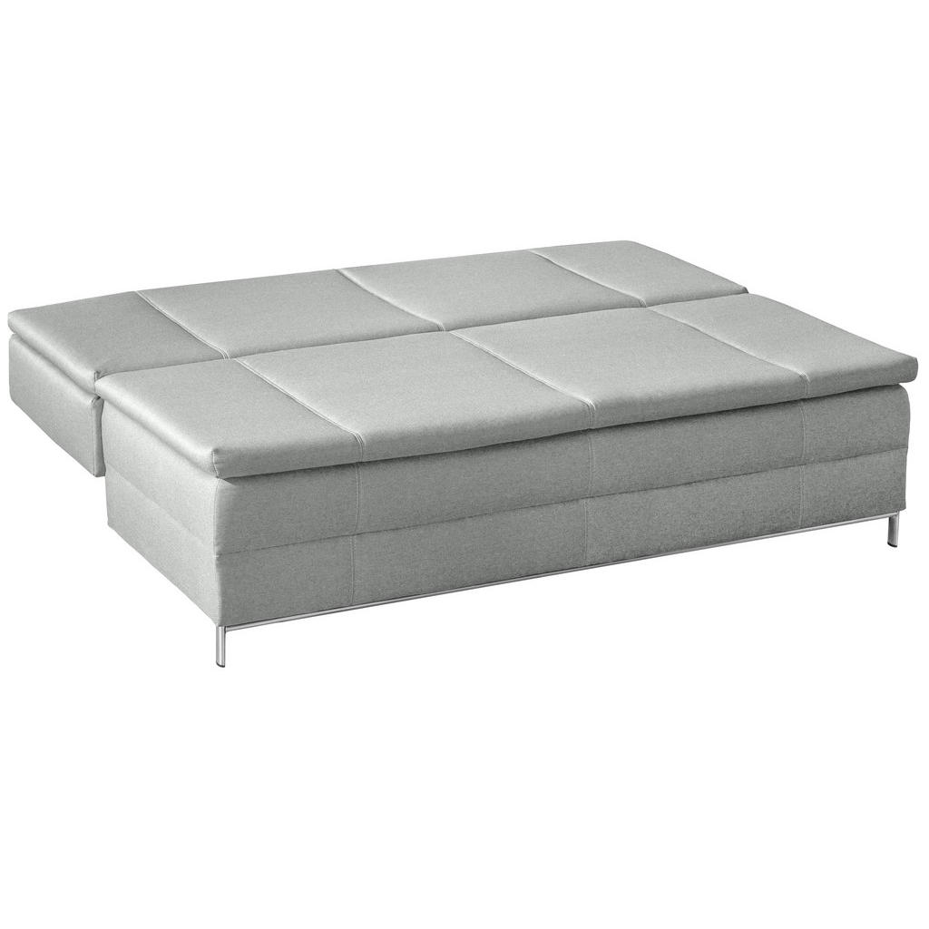 BOXSPRING ZOFA, svetlo siva tekstil - slika 5