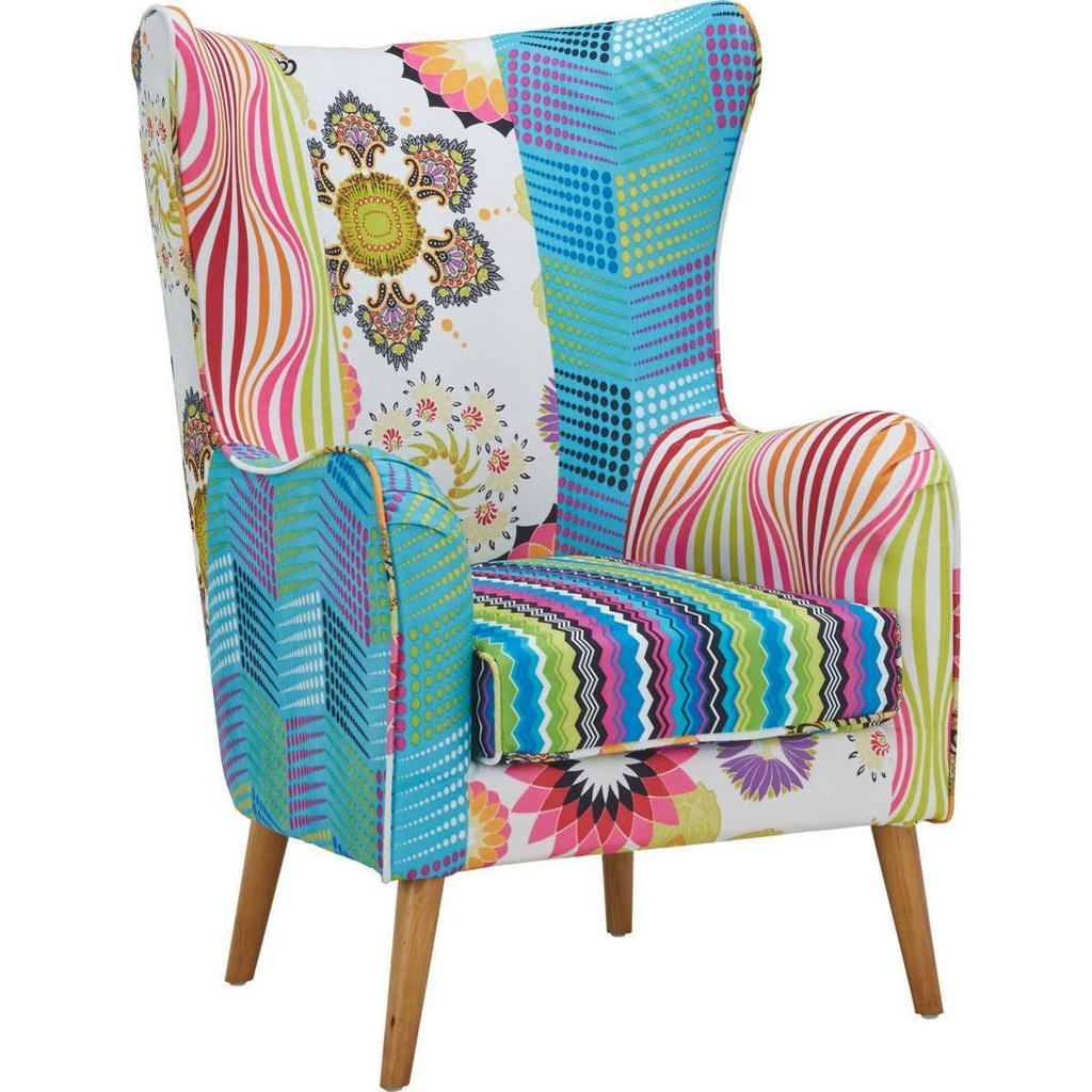 Alternative view of FOTELJ, večbarvno les, umetna masa, tekstil