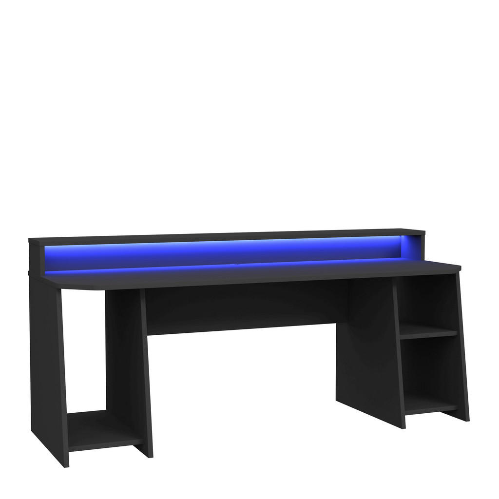GAMING MIZA kovina, umetna masa, leseni material črna