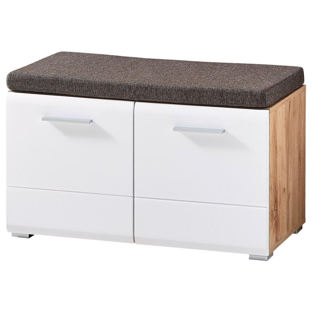 GARDEROBNA KLOP bela, barve hrasta