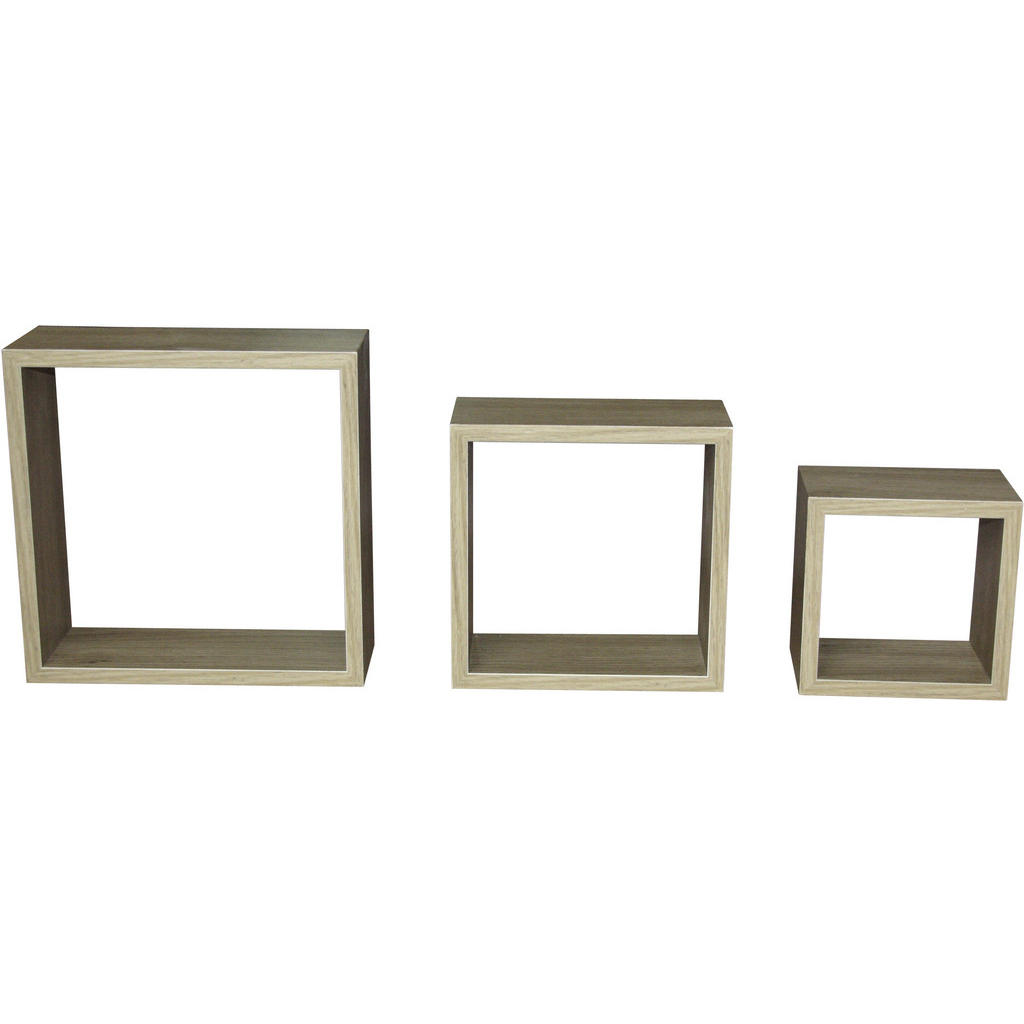 Alternative view of Hängeregal Simple 30x30cm 30-27-24/30-27-24/12 cm barve hrasta