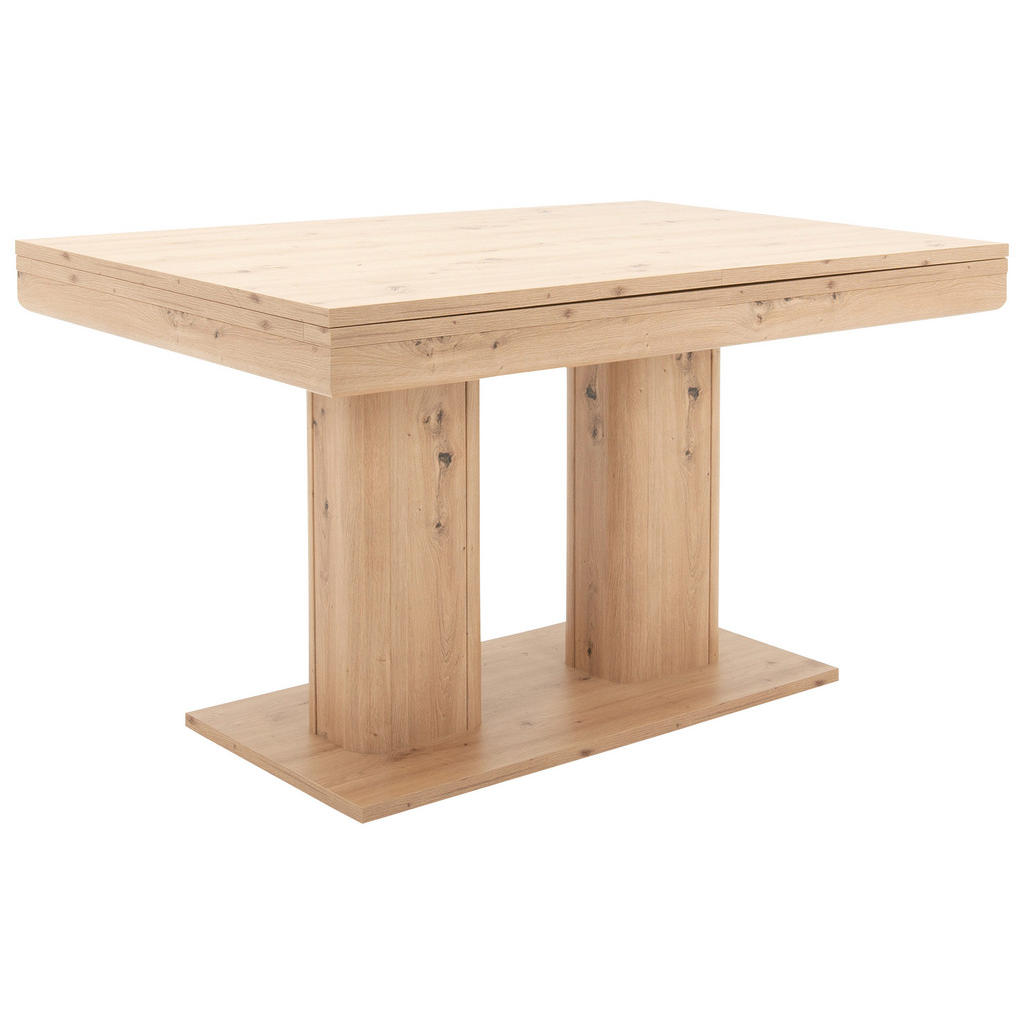 JEDILNA MIZA, hrast barve hrasta