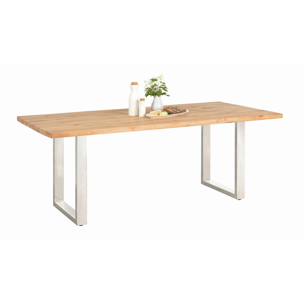 JEDILNA MIZA, v celoti masivno akacija barve akacije