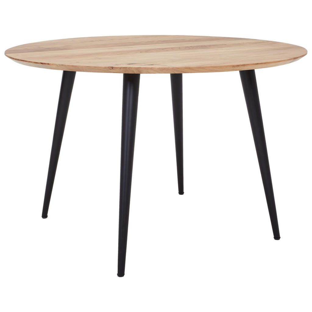 JEDILNA MIZA, v celoti masivno akacija črna, barve akacije