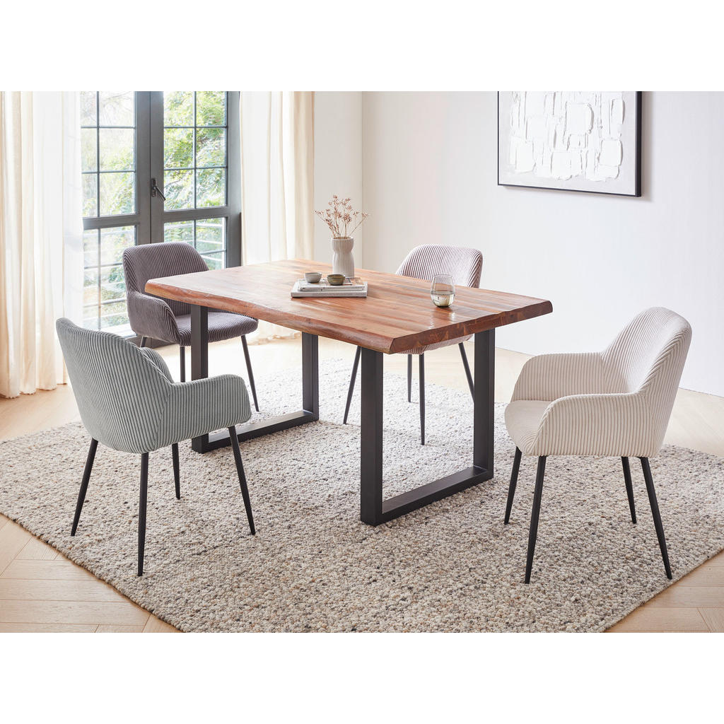 Alternative view of JEDILNA MIZA, trd les akacija barve akacije