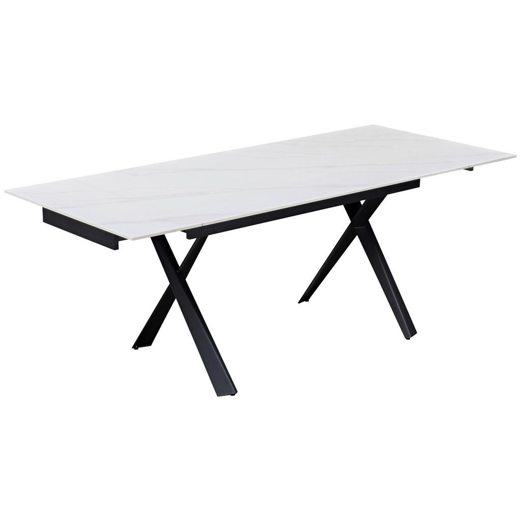 JEDILNA MIZA, črna, bež