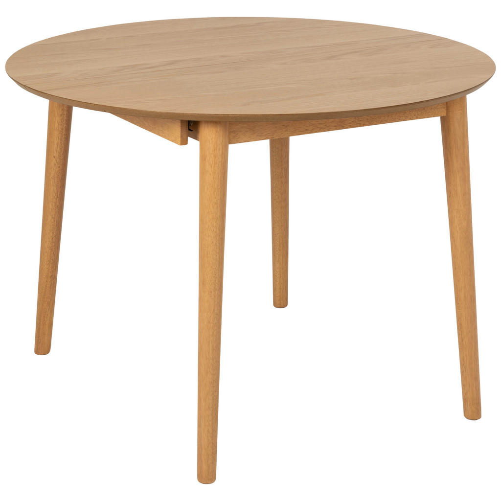 JEDILNA MIZA, furnirano hrast naravne barve