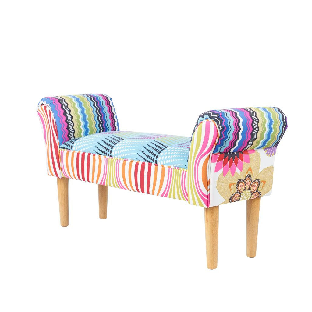 KLOP BREZ NASLONA, les, tekstil večbarvno