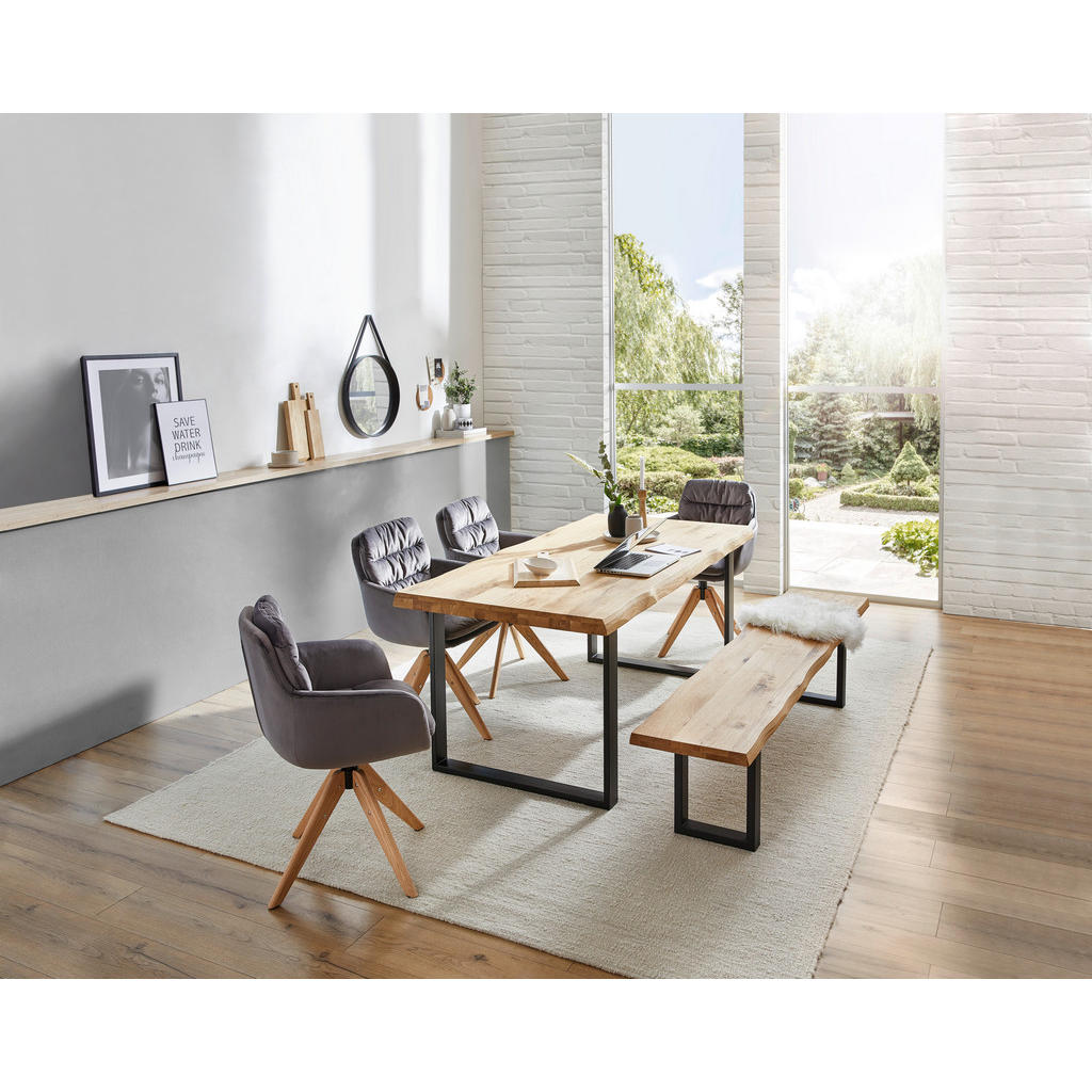 Alternative view of KLOP, les črna, barve hrasta