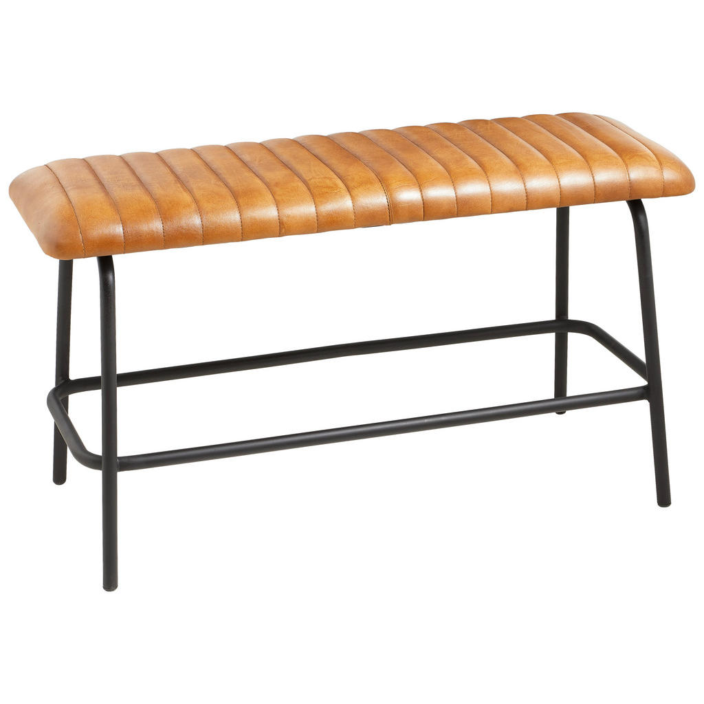 KLOP, kovina, usnje rjava, črna