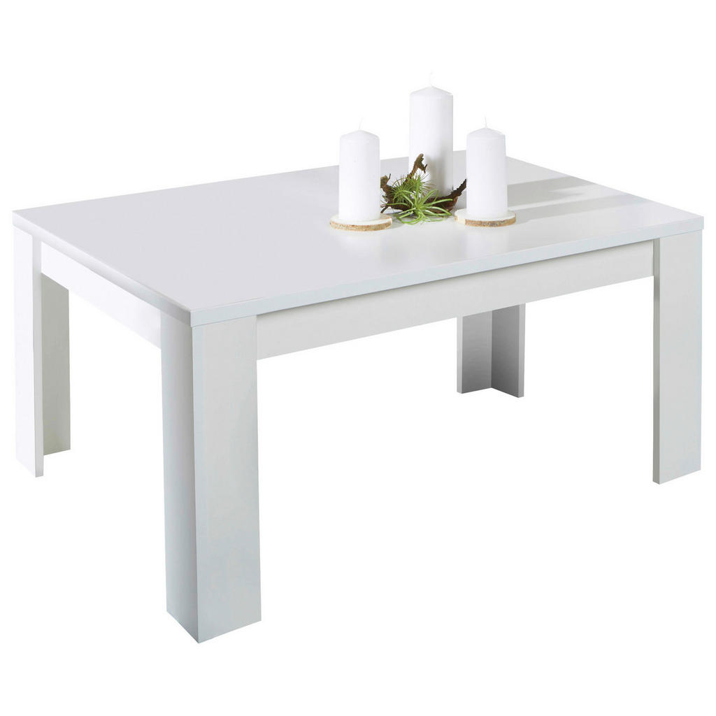 KLUBSKA MIZA, 90/46/50 cm bela