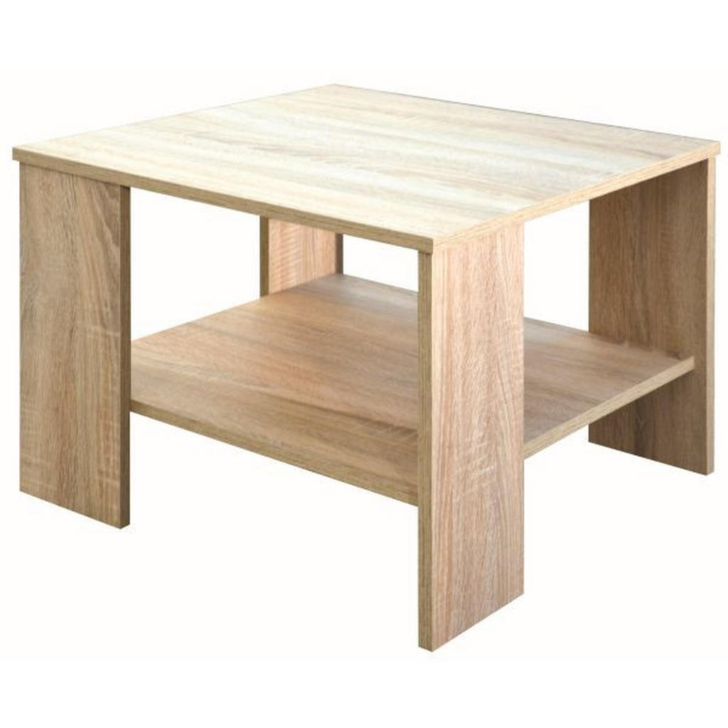 KLUBSKA MIZA, 55/42/55 cm hrast sonoma