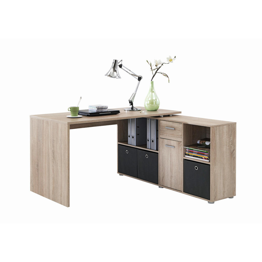 KOMBINIRANA PISALNA MIZA leseni material hrast bianco