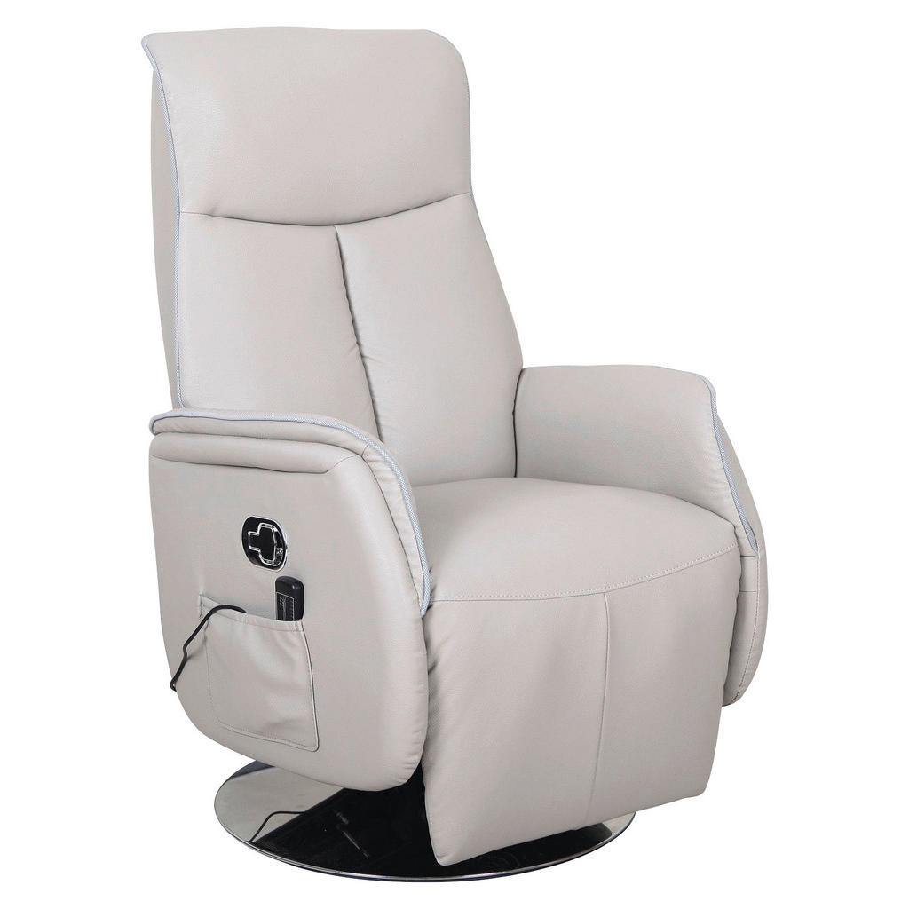 Alternative view of MASAŽNI STOL, svetlo siva kovina, tekstil