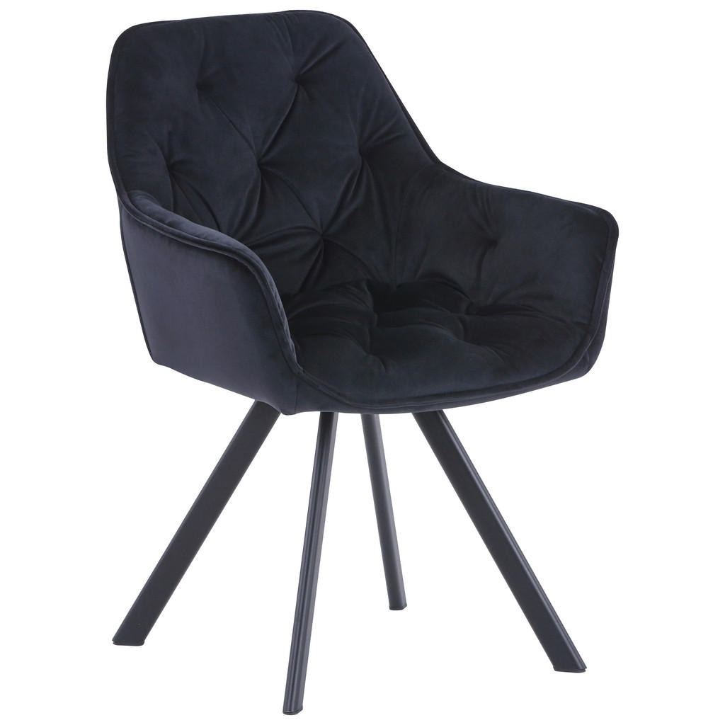 NASLANJAČ, kovina, tekstil črna