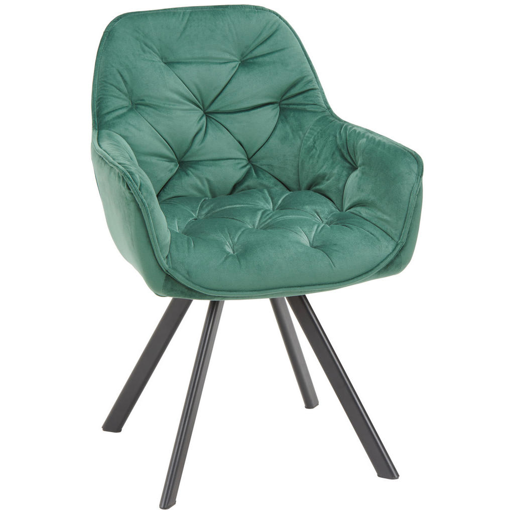 NASLANJAČ, kovina, tekstil črna, temno zelena