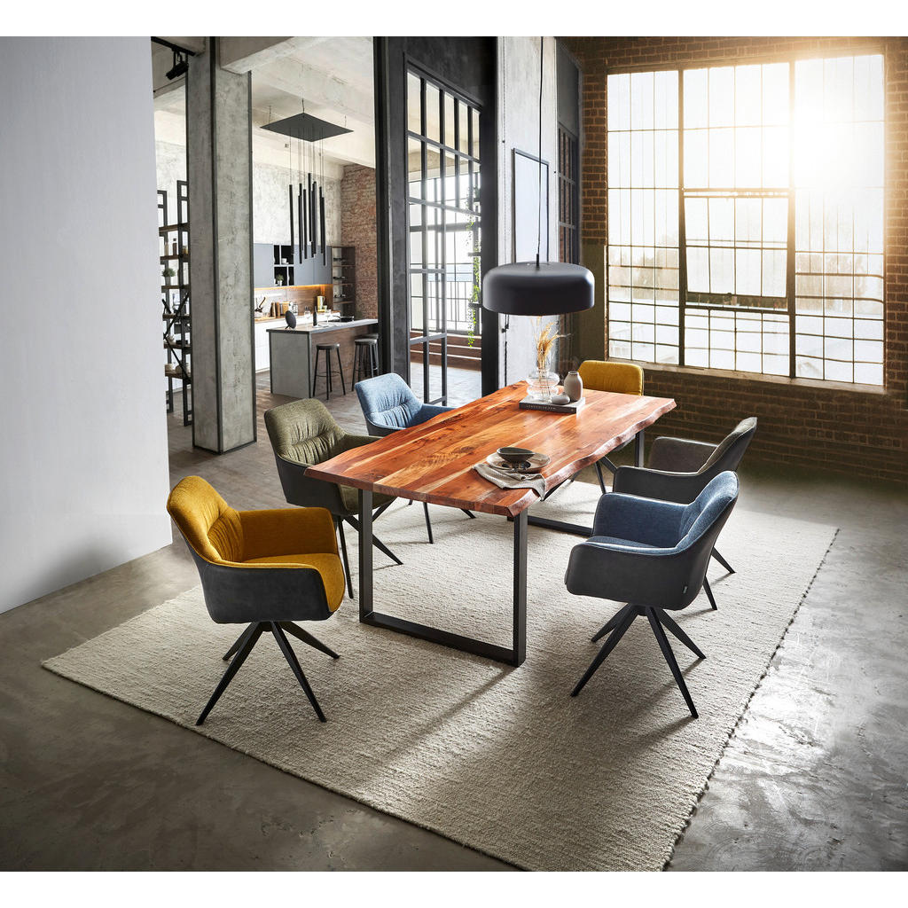 Alternative view of NASLANJAČ, kovina, tekstil modra, črna