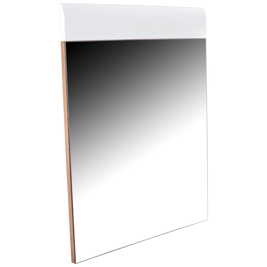 OGLEDALO, 85/87/2 cm steklo, leseni material