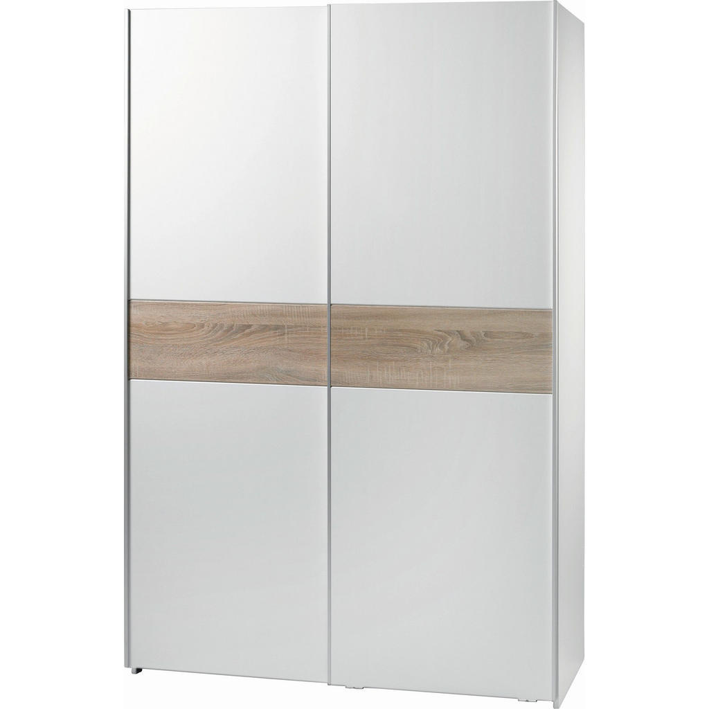 OMARA Z DRSNIMI VRATI, hrast sonoma, bela