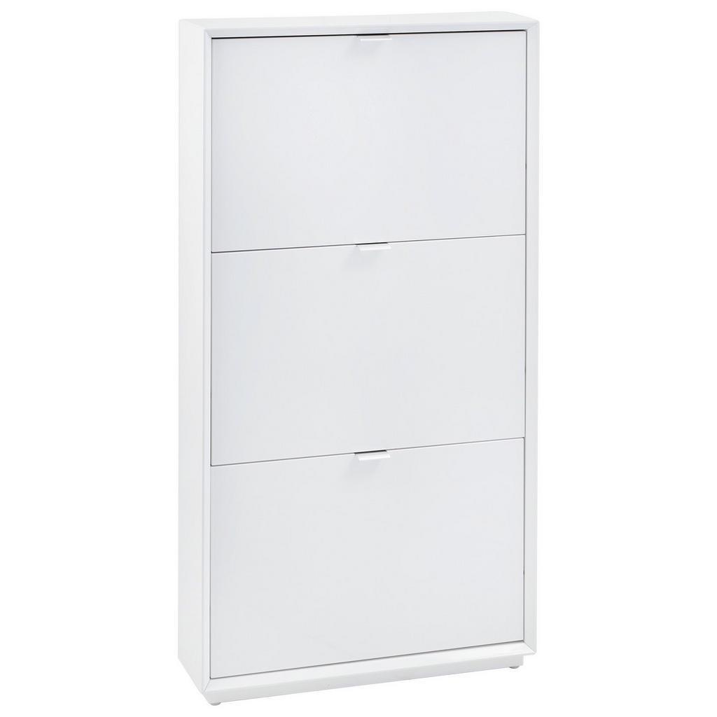 OMARA Z LOPUTAMI ZA ČEVLJE bela, barve nerjavečega jekla