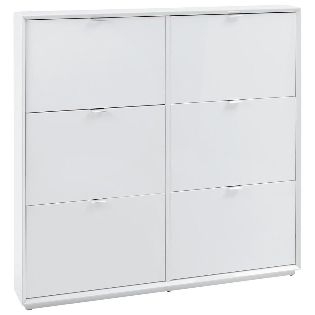 OMARA Z LOPUTAMI ZA ČEVLJE bela, barve nerjavečega jekla