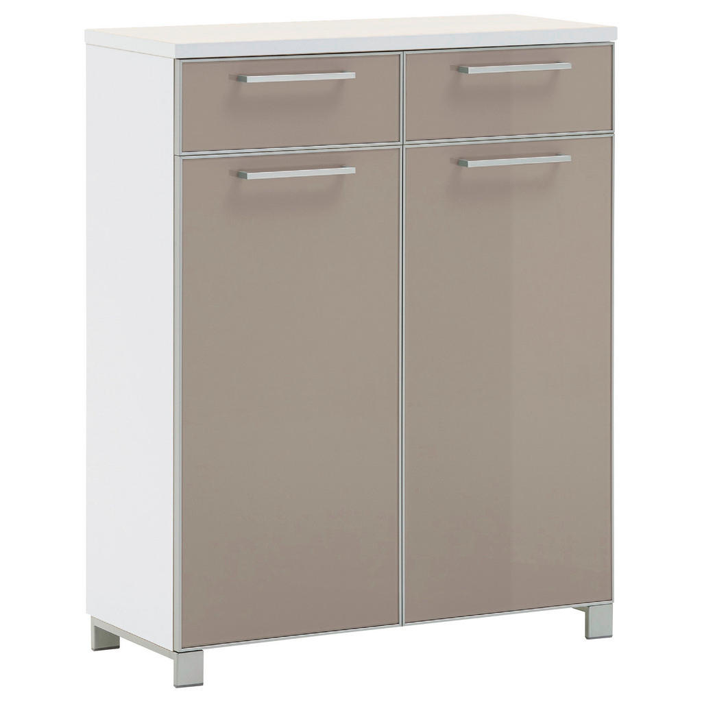 OMARA ZA ČEVLJE bela, rjavosiva