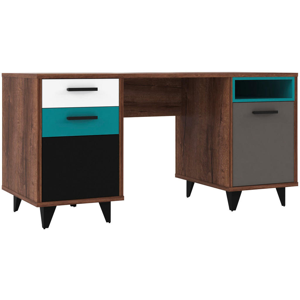 PISALNA MIZA kovina, umetna masa, leseni material siva, zelena, črna, bela, barve hrasta