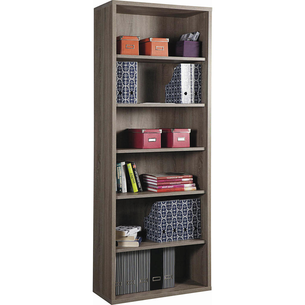 PISARNIŠKI REGAL 82/217/36 cm hrast sonoma