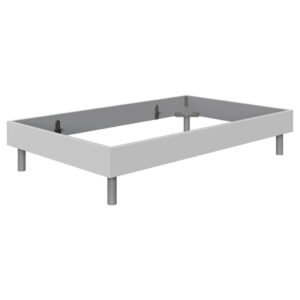 POSTELJA 90 cm  x 200 cm , leseni material bela