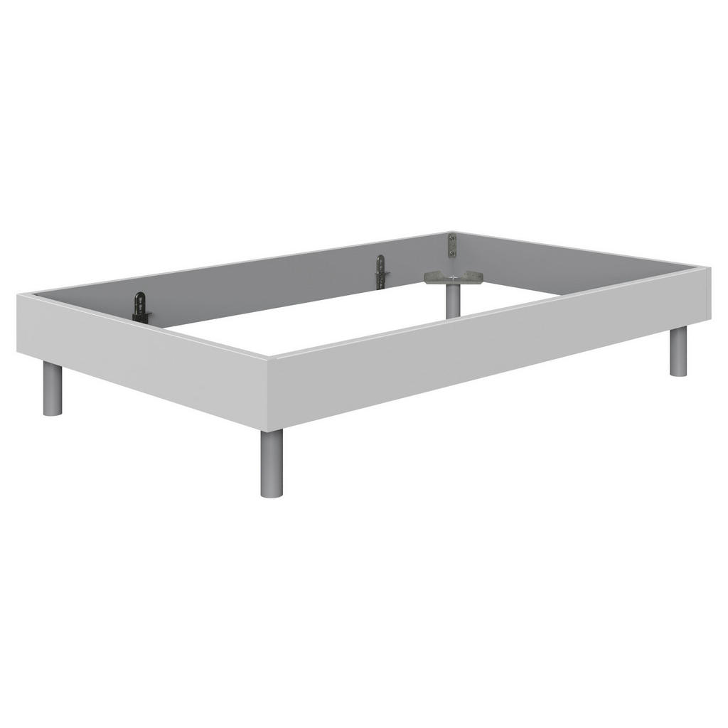 POSTELJA 120 cm  x 200 cm , leseni material bela