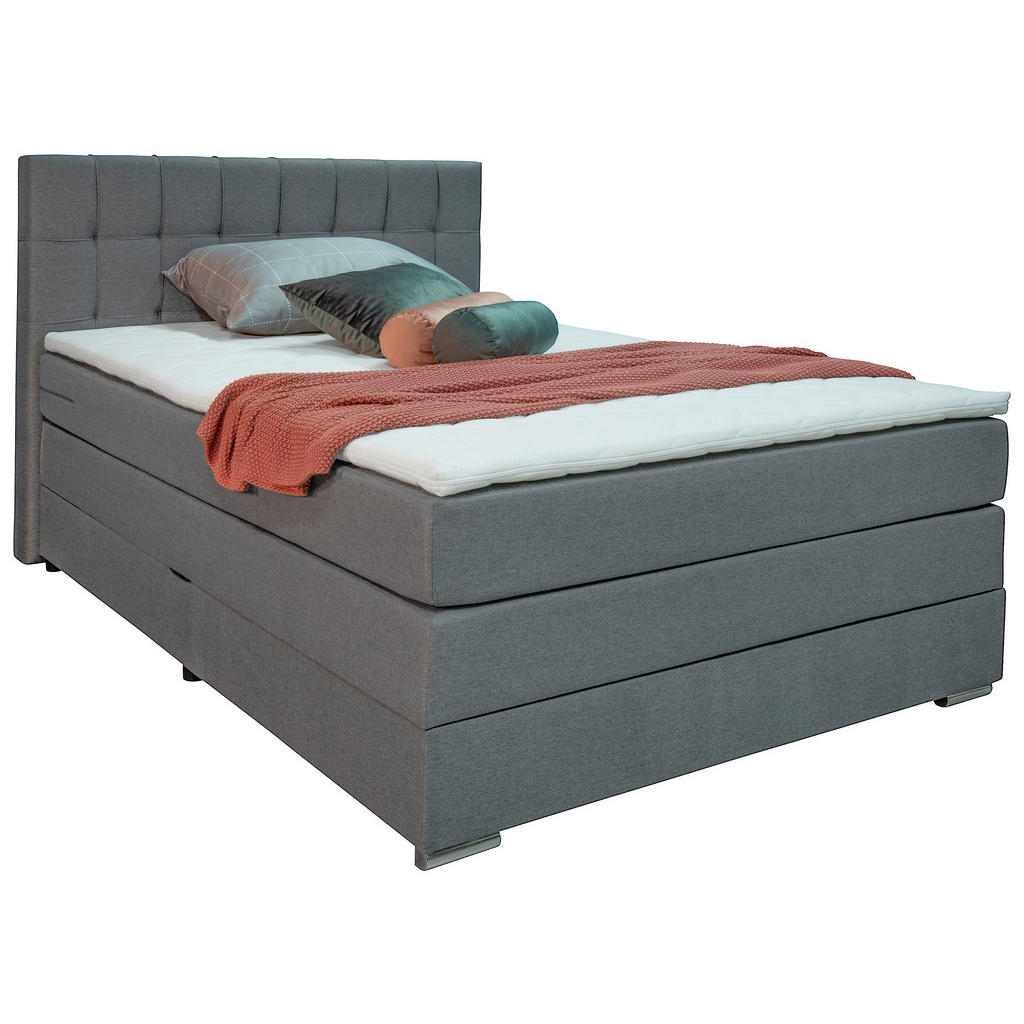 Alternative view of POSTELJA BOXSPRING  x , les, tekstil, leseni material siva