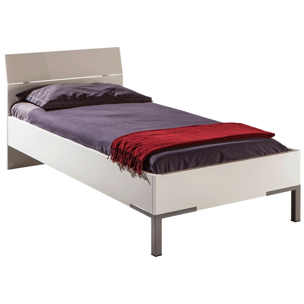POSTELJA 90 cm x 200 cm , leseni material bela