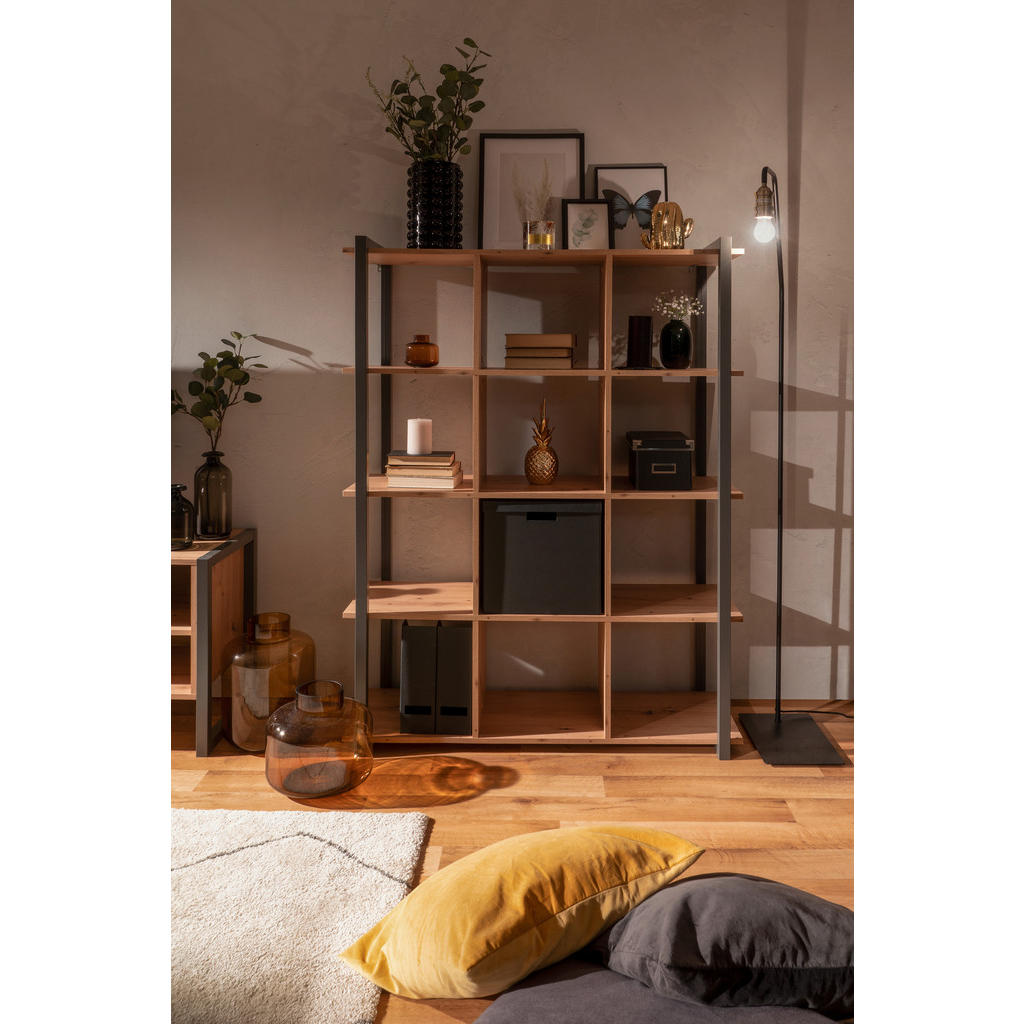 Alternative view of REGAL 107/145/39 cm antracit, barve hrasta