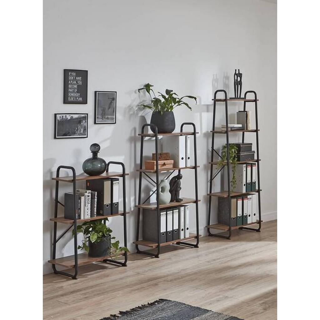 Alternative view of REGAL 60/128/36 cm črna, barve hrasta