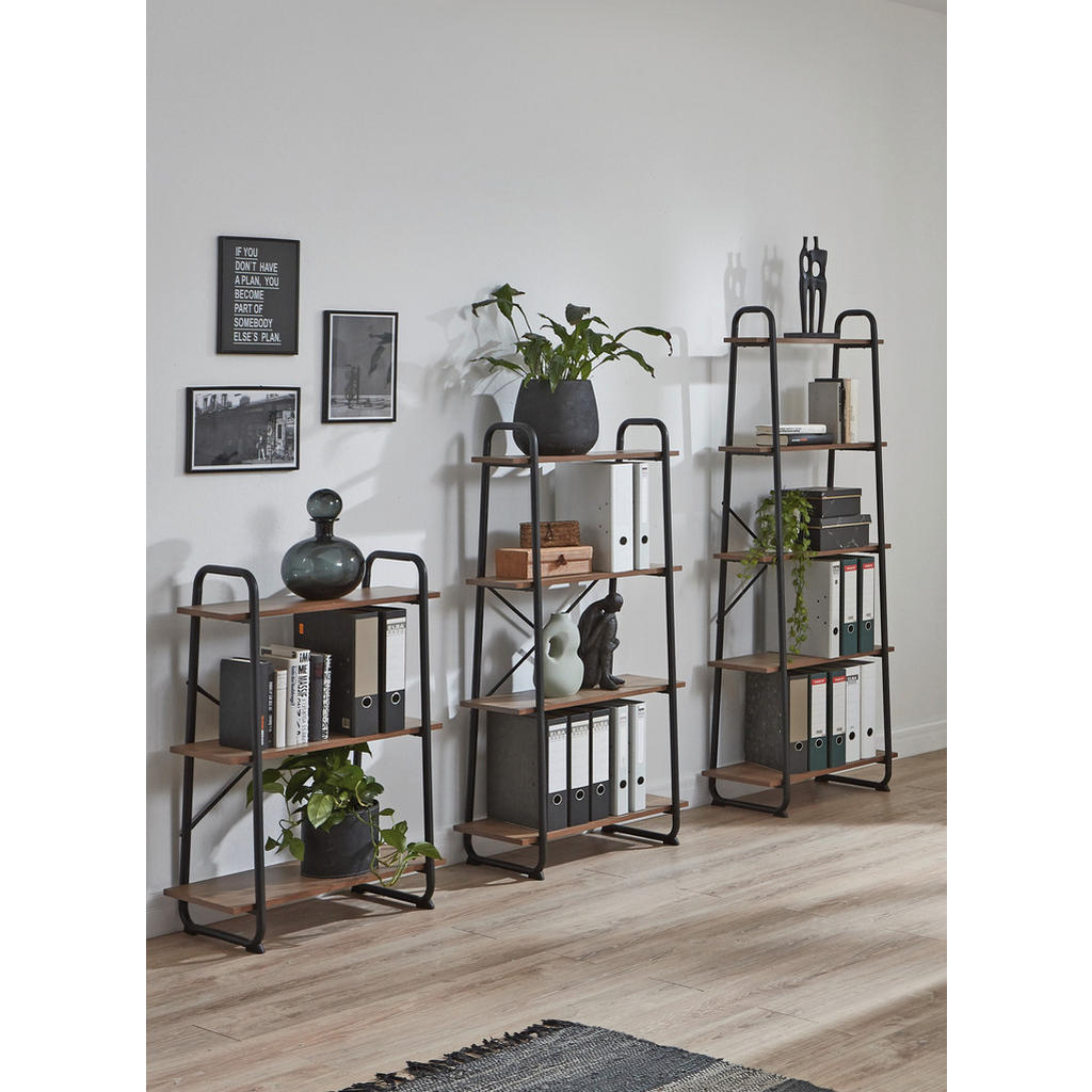 Alternative view of REGAL 60/164/36 cm črna, barve hrasta