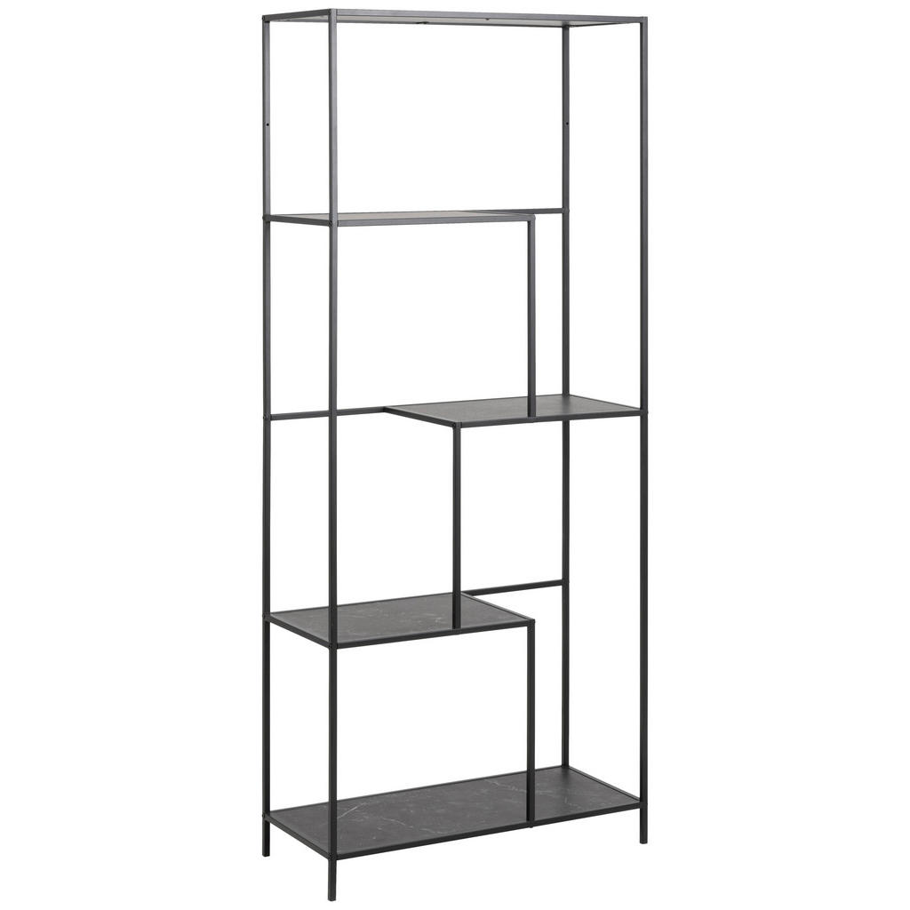 REGAL 72/170/32 cm črna