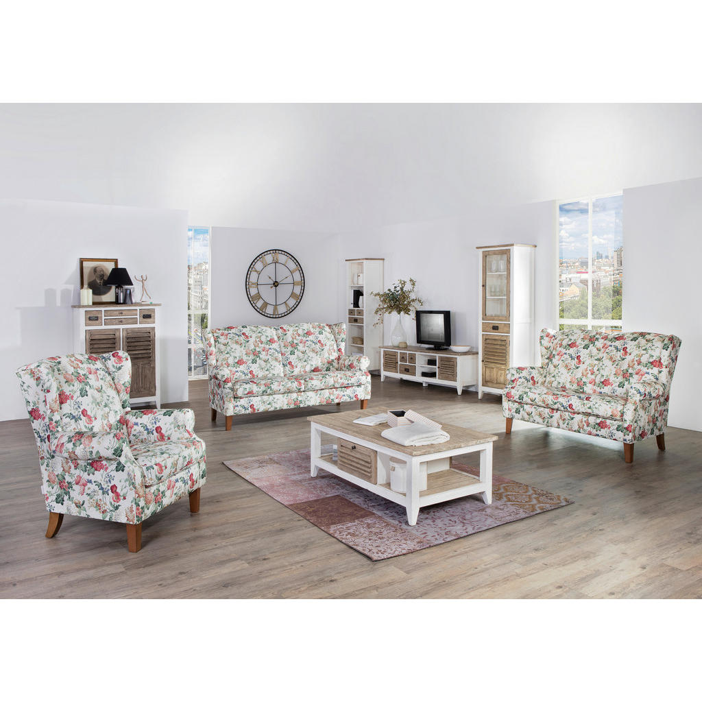 SEDEŽNA GARNITURA, gladka tkanina večbarvno