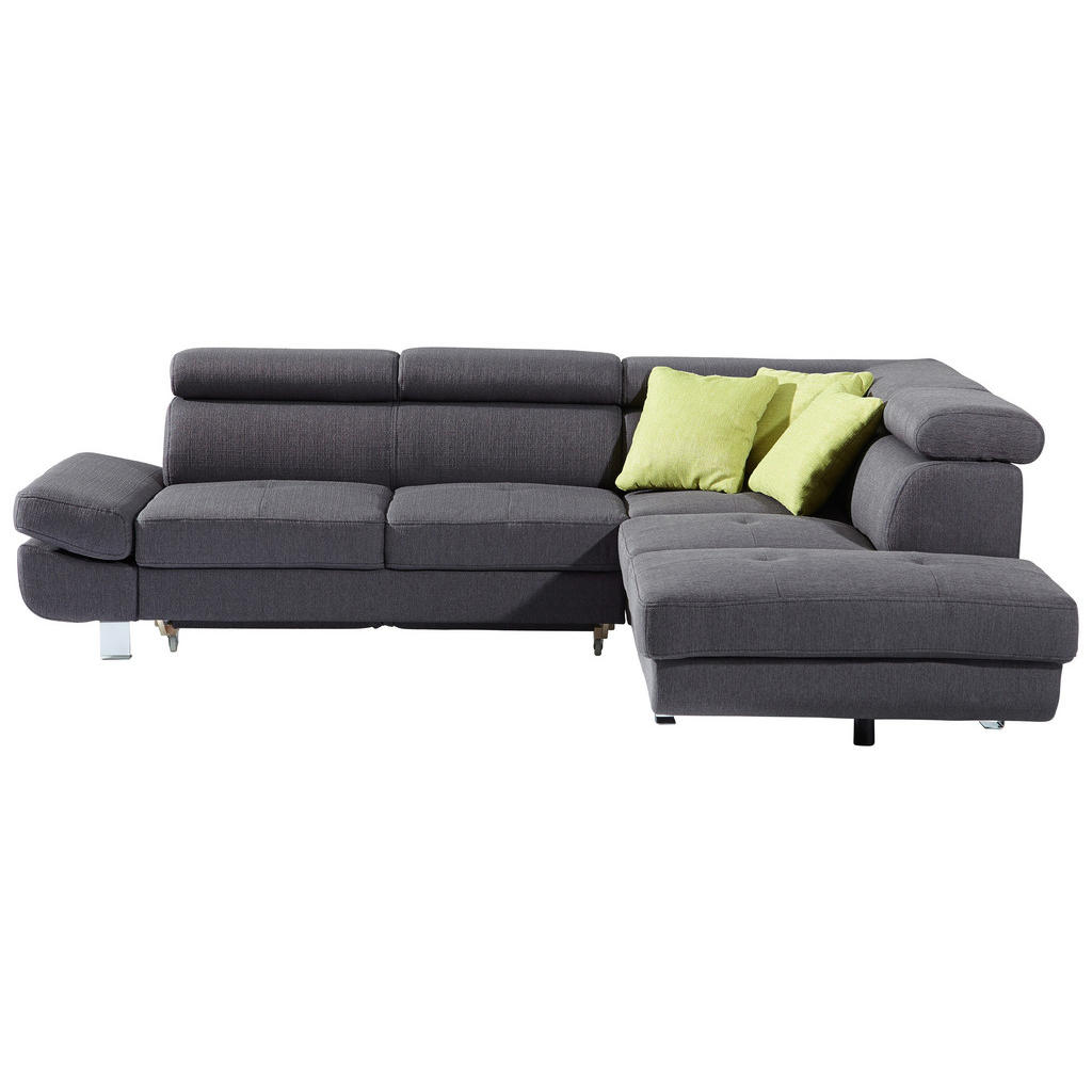 SEDEŽNA GARNITURA, tkanina antracit