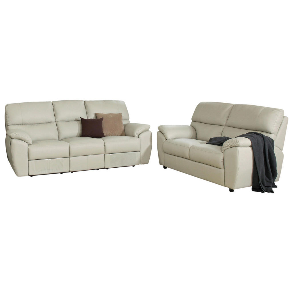 SEDEŽNA GARNITURA, svetlo siva