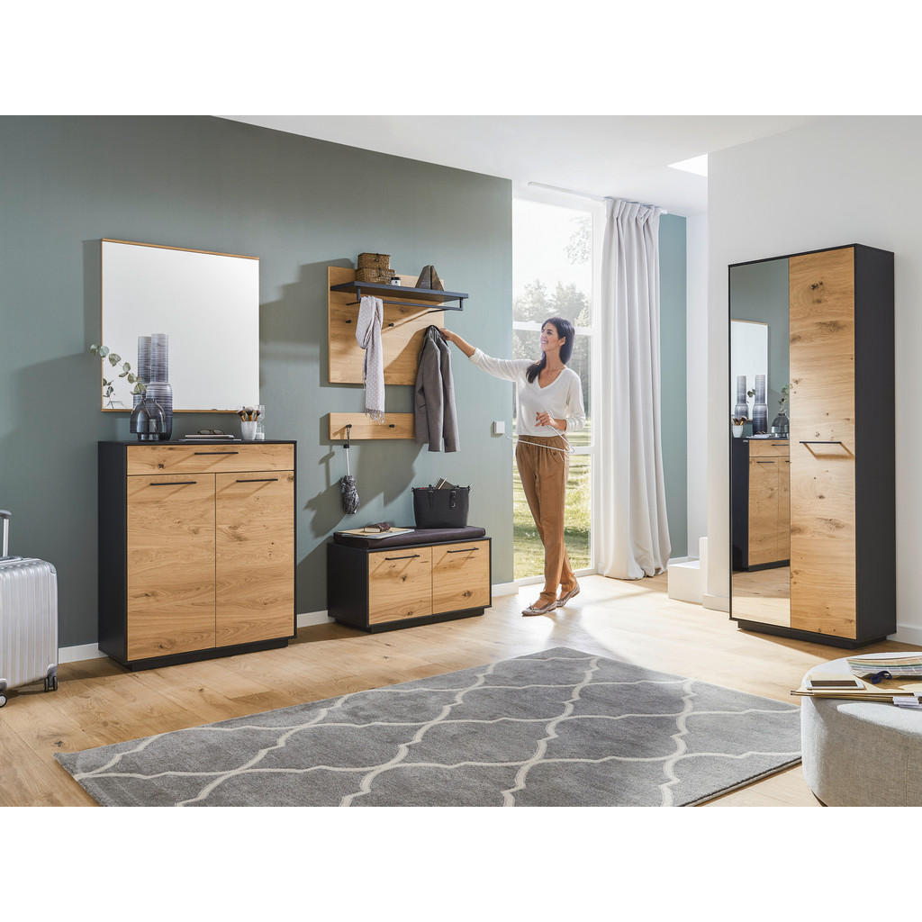 STENSKO OGLEDALO, 82/82/1,5 cm steklo - slika 2