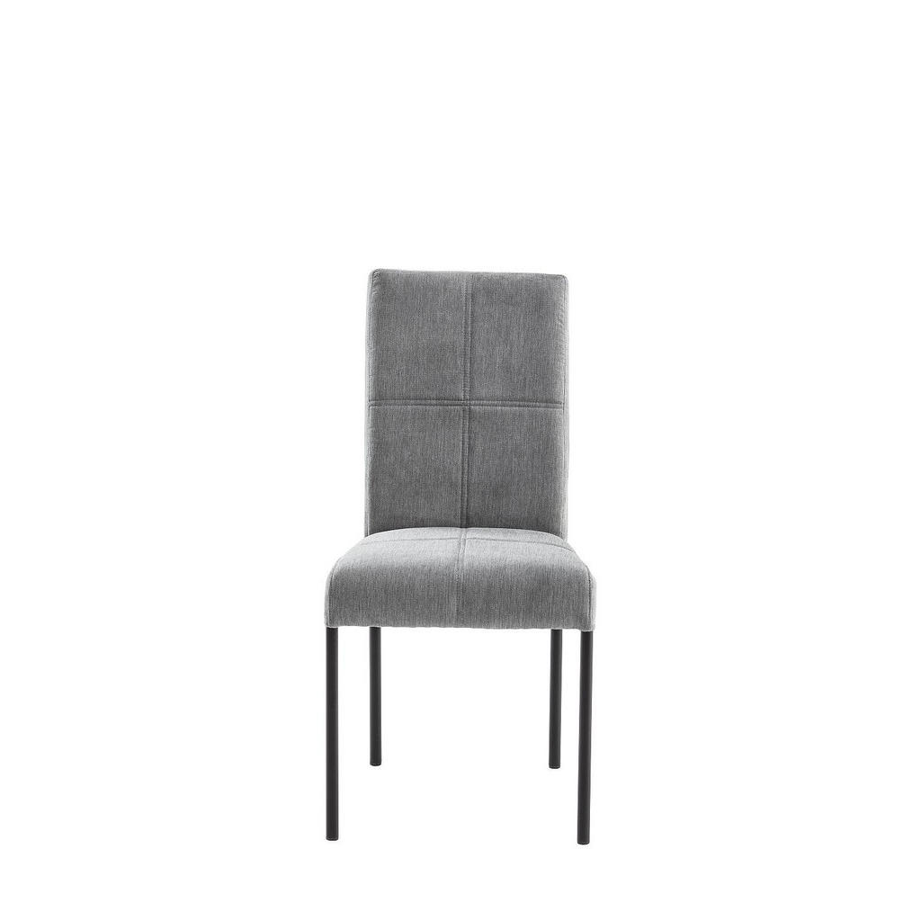 STOL, tekstil, kovina siva