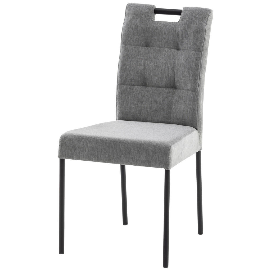 Alternative view of STOL, kovina, tekstil siva