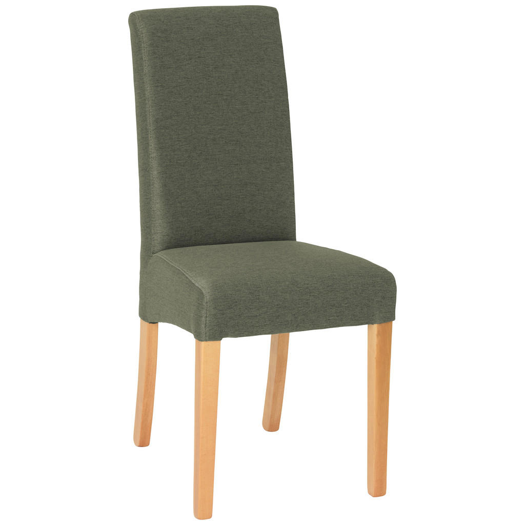 STOL, les, tekstil zelena, barve bukve
