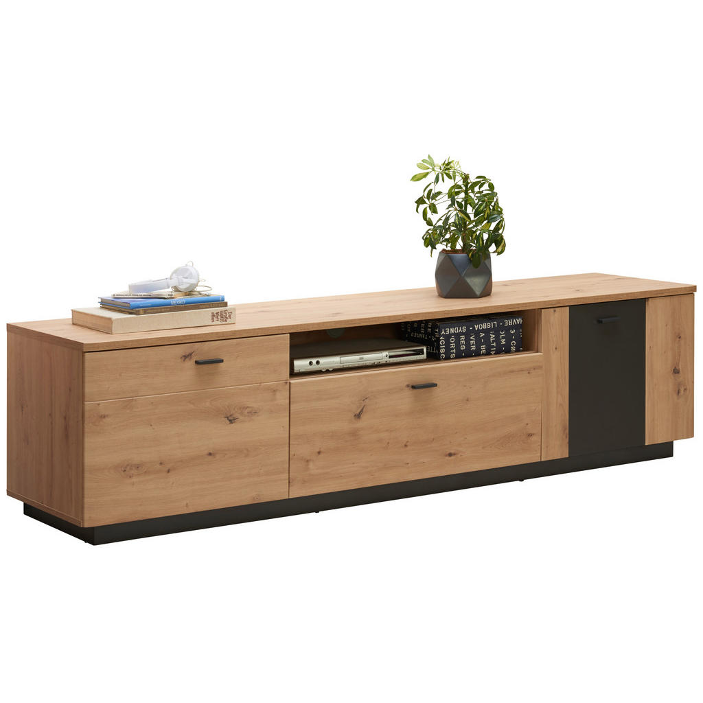 TV-ELEMENT antracit, barve hrasta