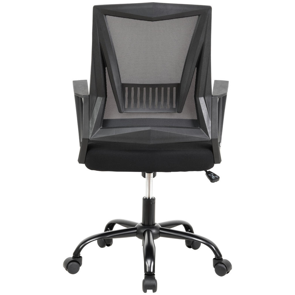 Alternative view of VRTLJIVI STOL kovina, umetna masa, tekstil črna