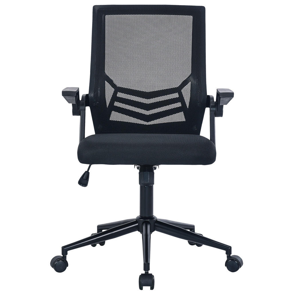 Alternative view of VRTLJIVI STOL kovina, umetna masa, tekstil črna