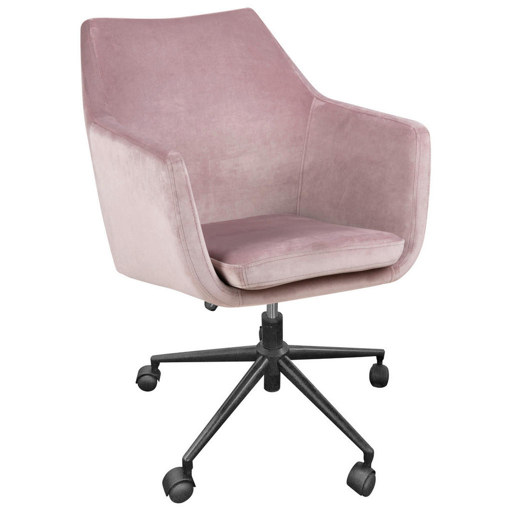 VRTLJIVI STOL tekstil roza