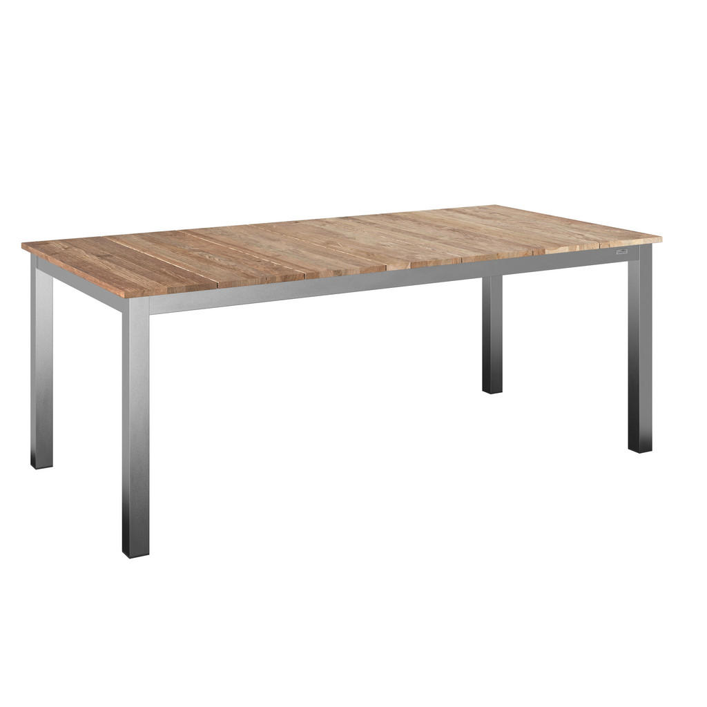 VRTNA MIZA les, kovina naravne barve, barve nerjavečega jekla